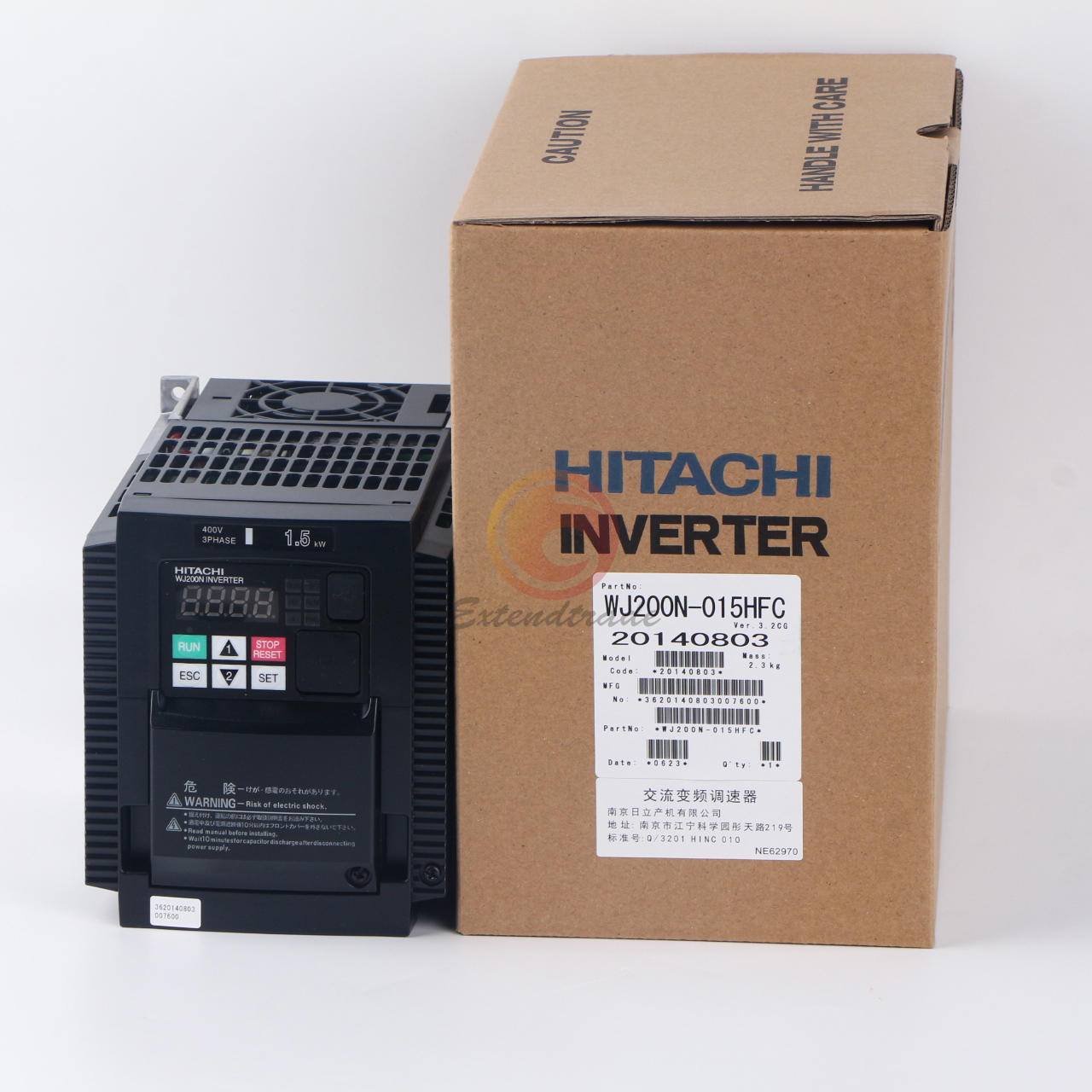 1PC NEW HITACHI INVERTER WJ200N-015HFC 1.5KW