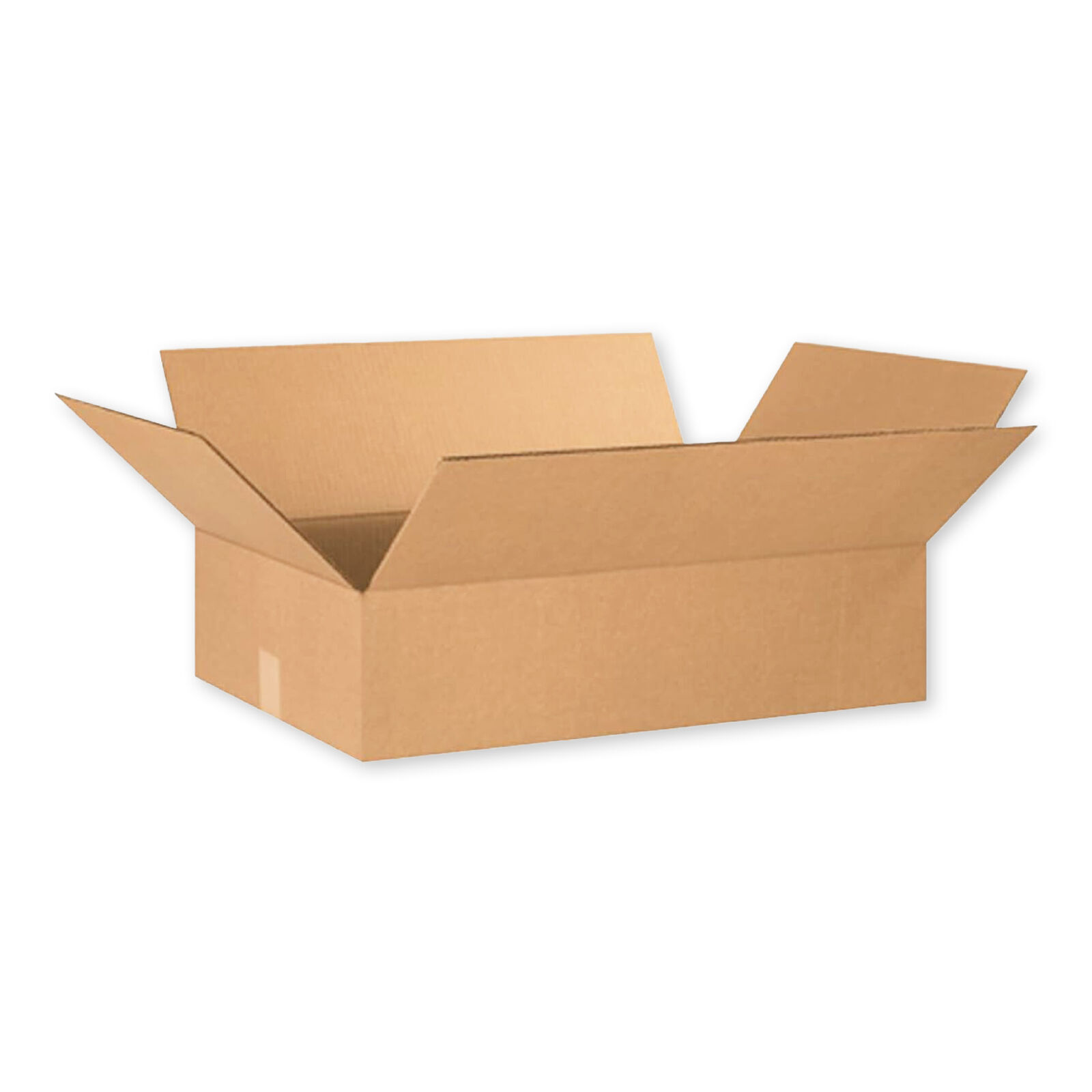 12 x 10 x 4″ Flat Corrugated Boxes, ECT-32 Brown Shipping/Moving Boxes 25/Bundle
