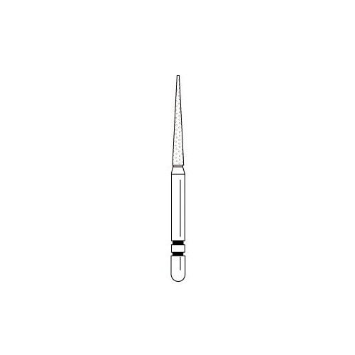 Abrasive Technology Two Striper FG 798.10 Flat End Taper Coarse Diamond Burs 5Pk