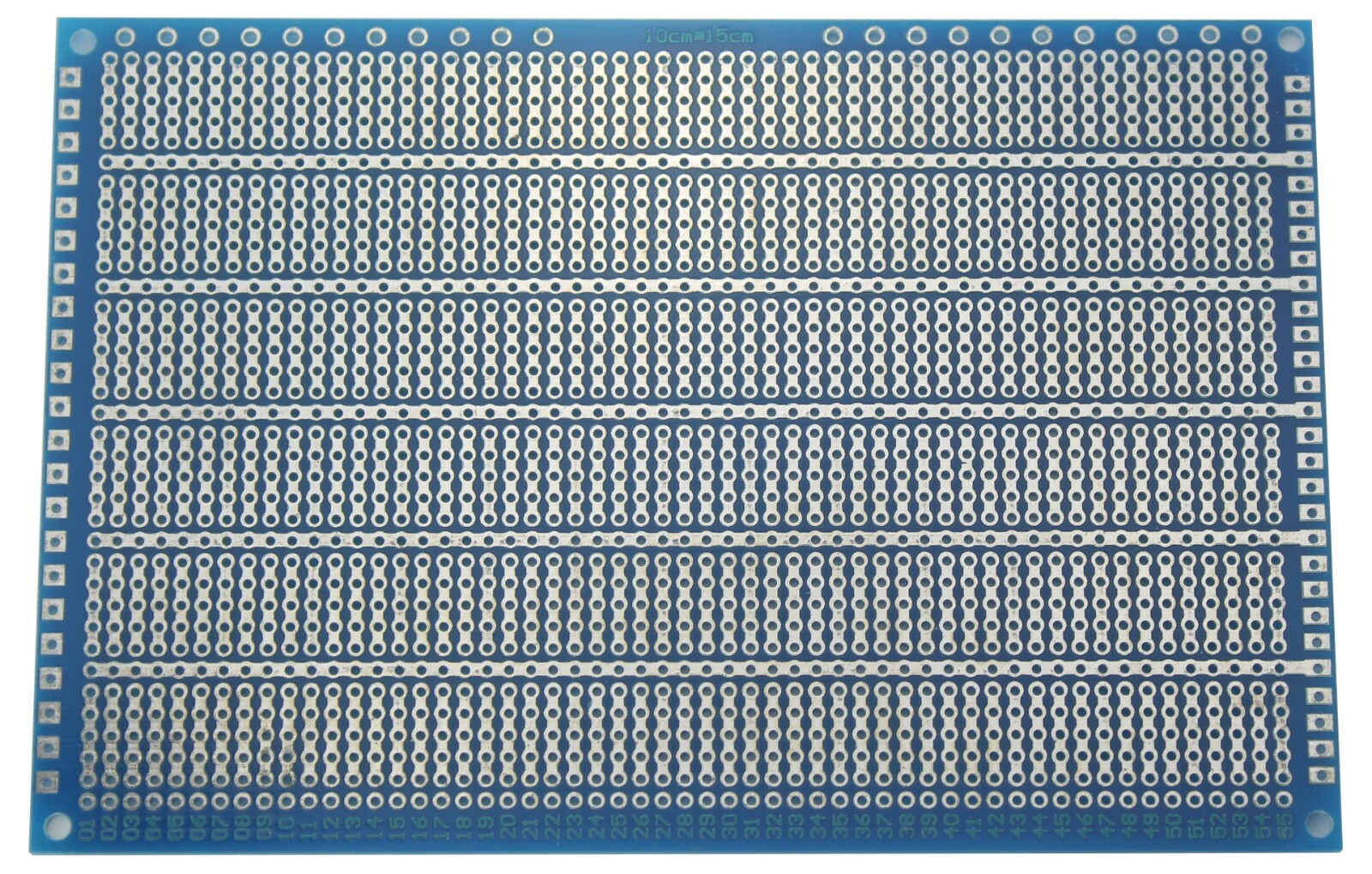 2x Single Sided 5er Busbar Stripboard PCB Proto Perf Board FR-4 10×15 cm