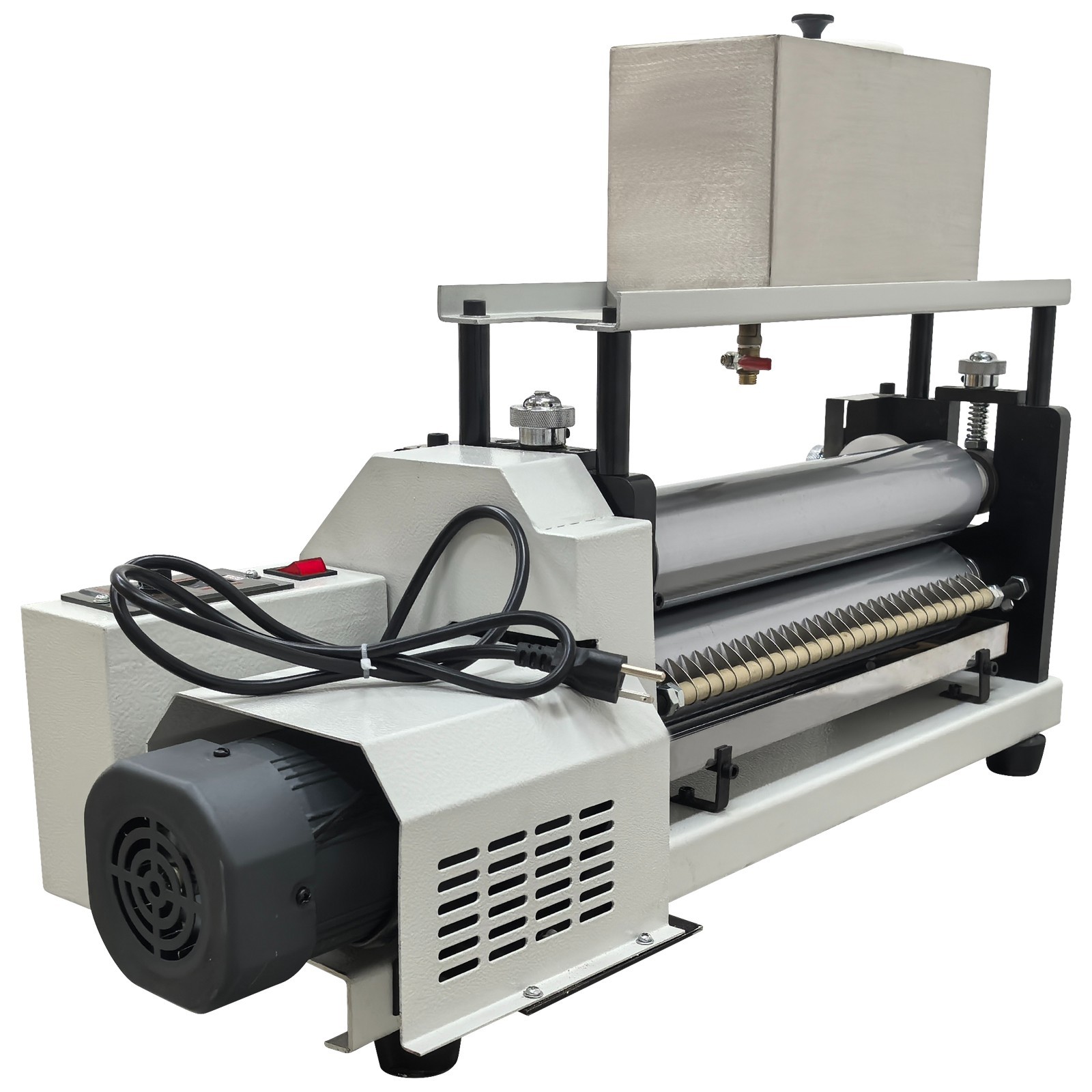 Double-Sided Automatic Glue Coating Machine Sheet Gluing Machine Steel Roller