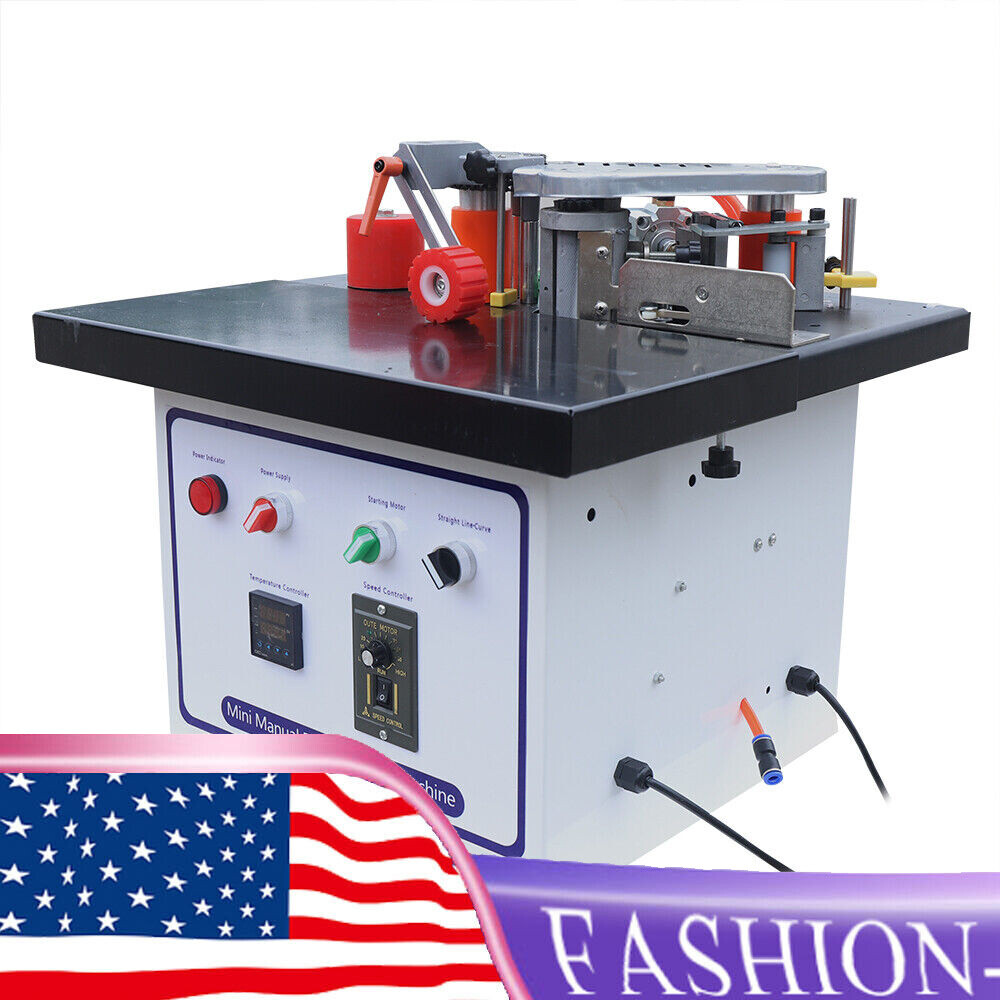 1200W, Self Cutting Edge Banding Machine Double Gluing Edge Banding Machine NEW