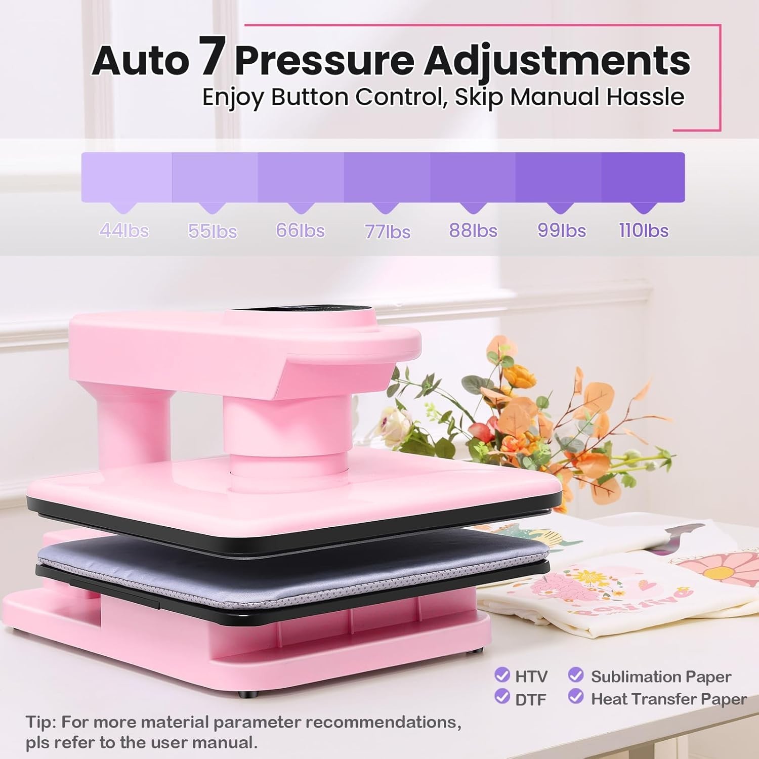 15″x15″ Auto Heat Press Machine Sublimation T-Shirts with Auto Open & Release US