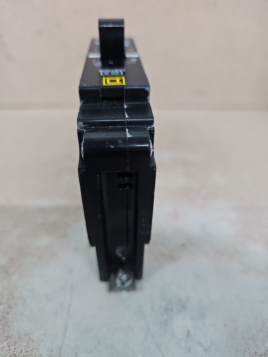LOT OF 5 Square D EDB14020 20A 1-Pole Miniature Circuit Breaker Black 277V