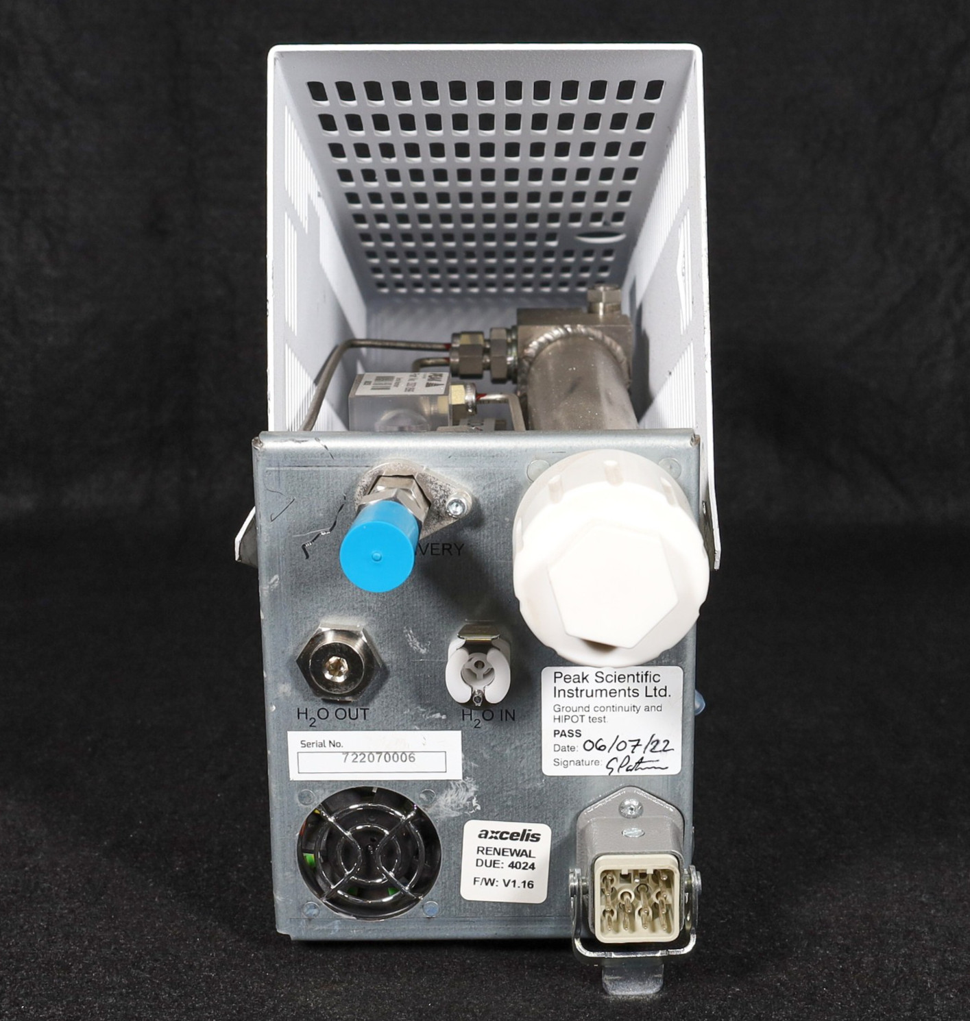 (For Parts/Repair) Axcelis Peak Scientific Precision Hydrogen Generator