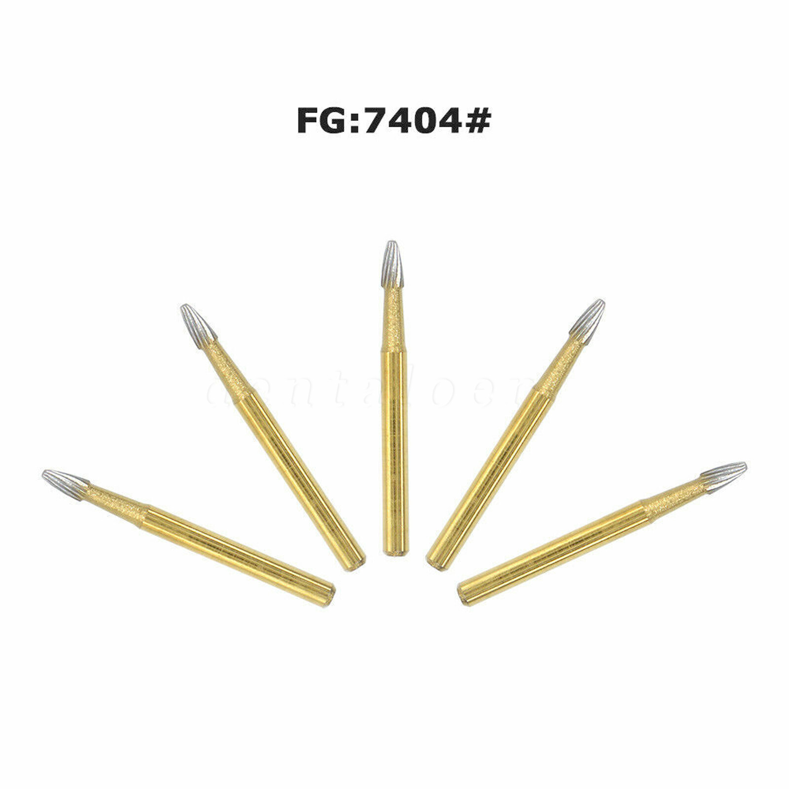10 Pcs Dental Carbide Trimming & Finishing Burs FG For High Speed Handpie