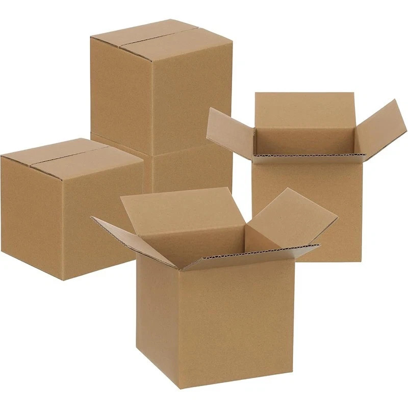 100 5x5x5 Cardboard Paper Boxes Mailing Packing Shipping Box Corrugated Carton