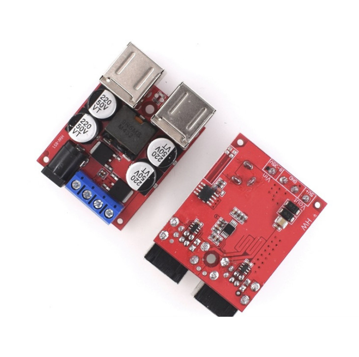 8V35V to 5V 8A power step-down module 4 port USB output Mobile phone car charger