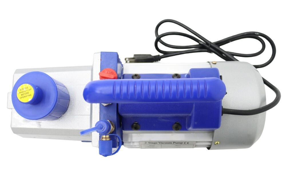 110V 1400W 1.9Cu ft Vacuum Drying Oven with 110V Vacuum Pump Rotary Vane Pump