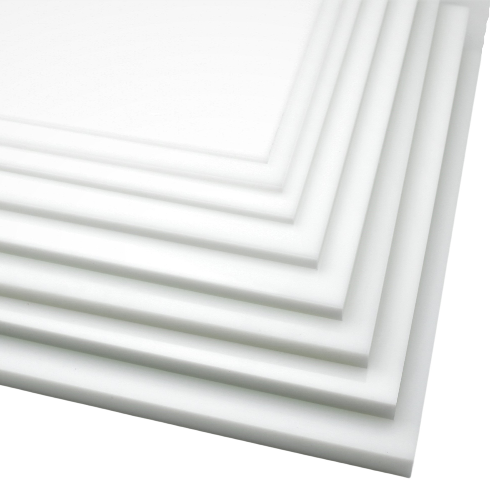 BuyPlastic Natural White HDPE Plastic Sheet 1 1/2″ x 12″ x 24″