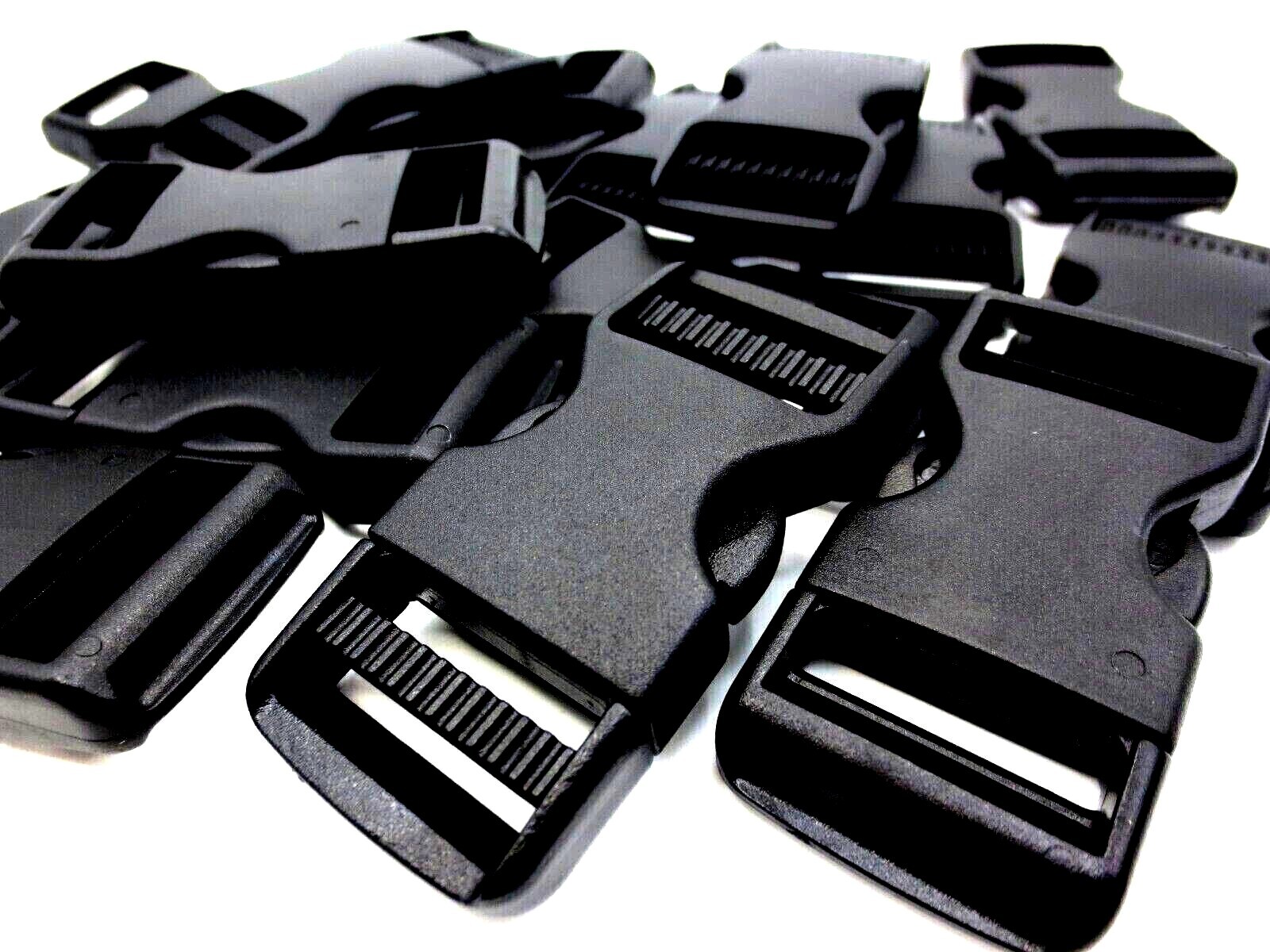 Webbing Buckle Fit For 1 1/2″ 38mm Wide Strap Use With Bag Pack Luggage Durable!