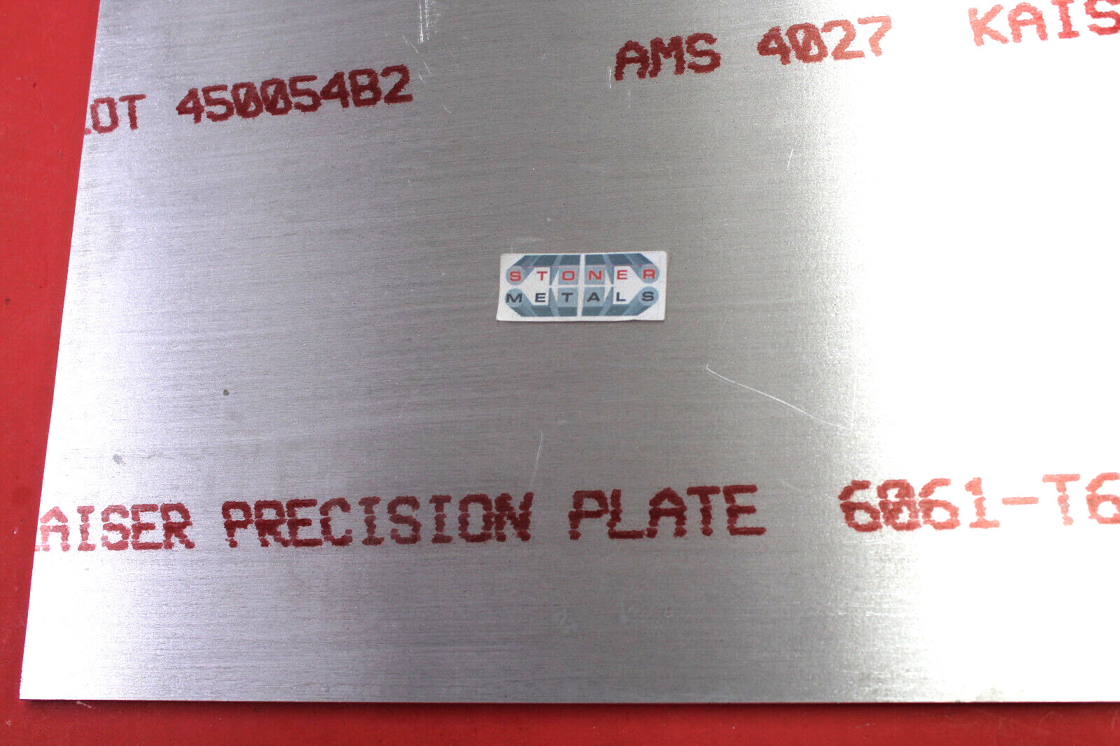 1/4″ x 8-1/4″x 20″ ALUMINUM 6061 T6 Sheet Plate .25″ Thick Mill Stock New