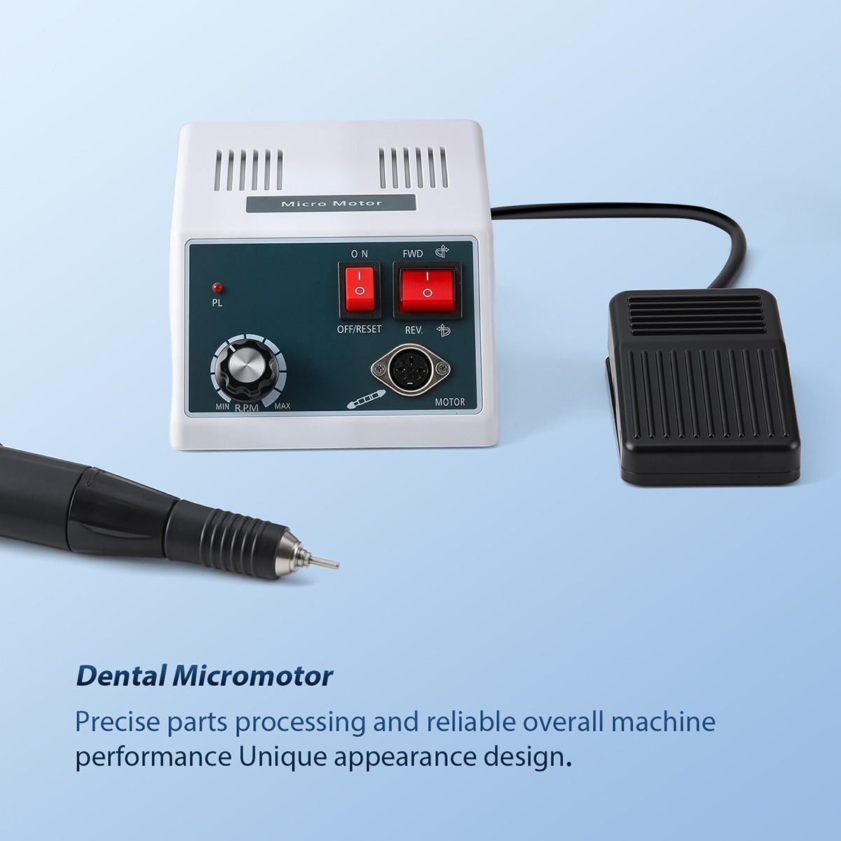 Dental Electric 35K RPM Micromotor Polishing Carving Handpiece/Polishing Kit