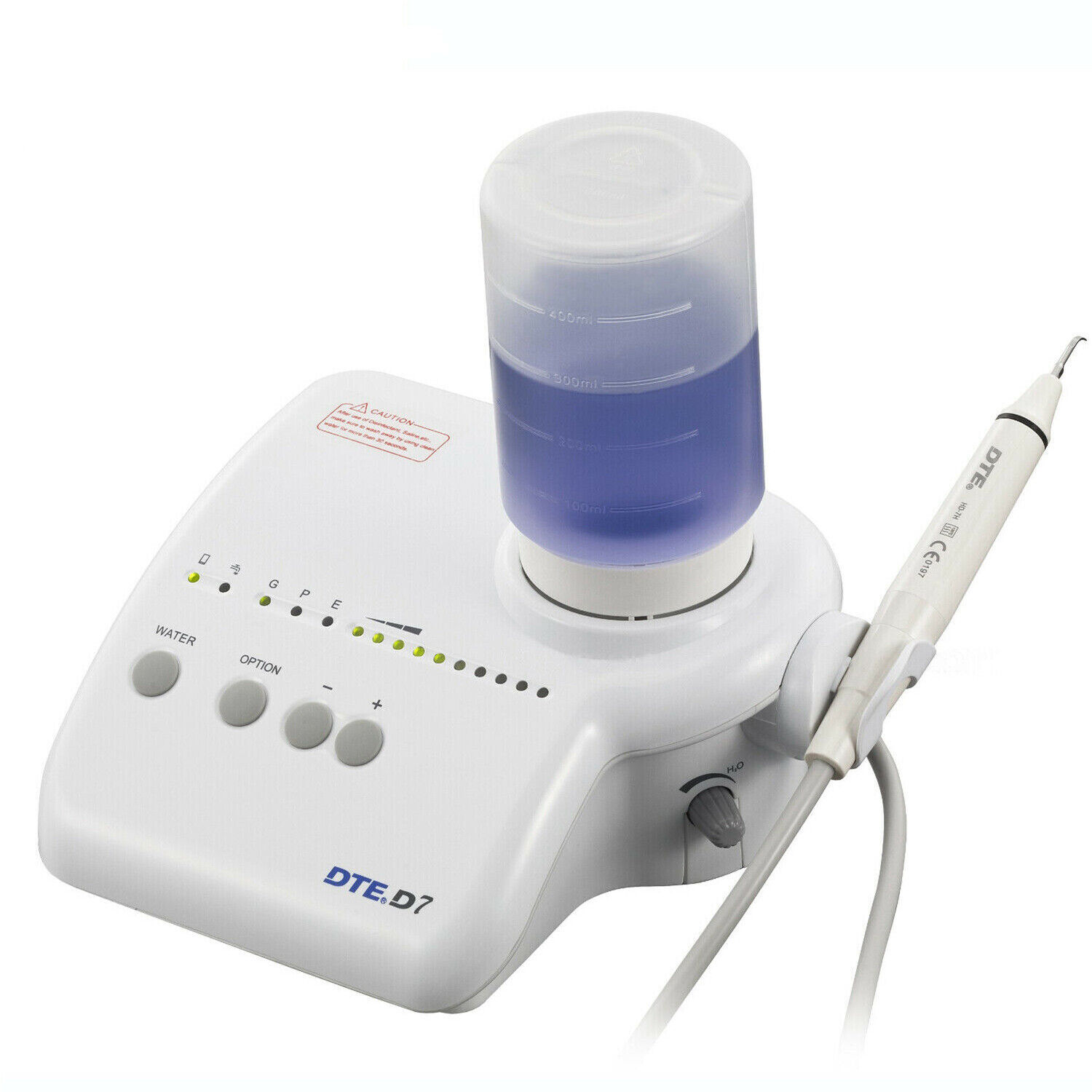 Woodpecker DTE D7 LED Dental Ultrasonic Piezo Scaler HD-7L Handpiece with 8 Tips