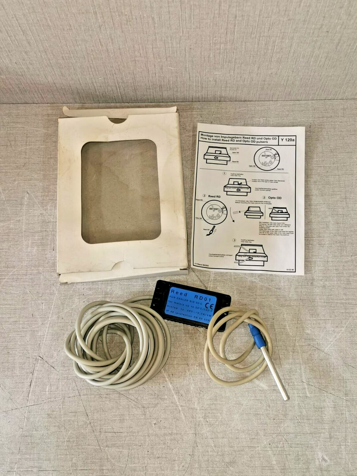 LOT 2 INVENSYS Reed RD01 / Opto Pulser – New Only Some Old Stock Box