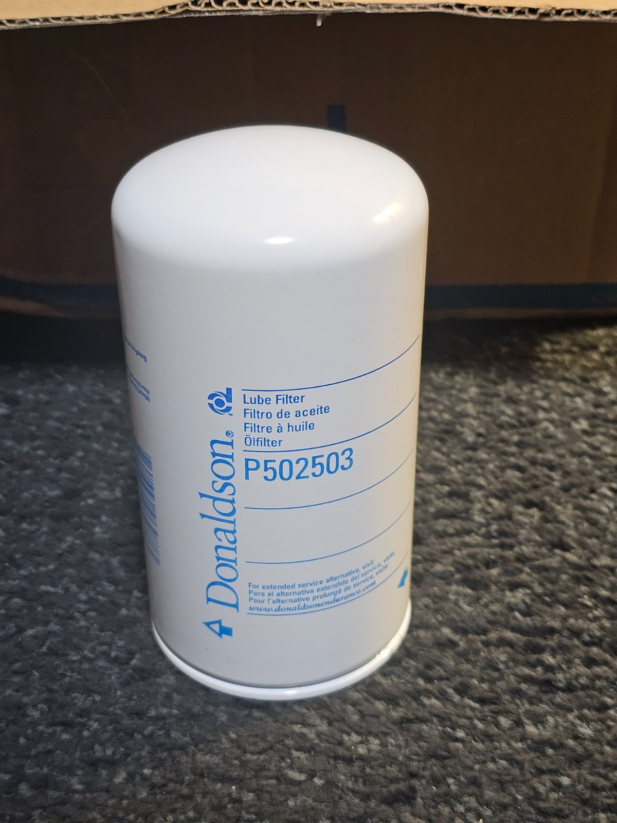 (QTY 6) Donaldson P502503 Lube Filter Spin-on, Full Flow For 20-24 Ford F600 SD