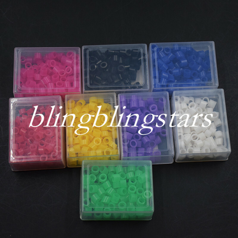 100/Box Dental Silicone Color Code Rings Bands Hygienist Instruments 10 Colors