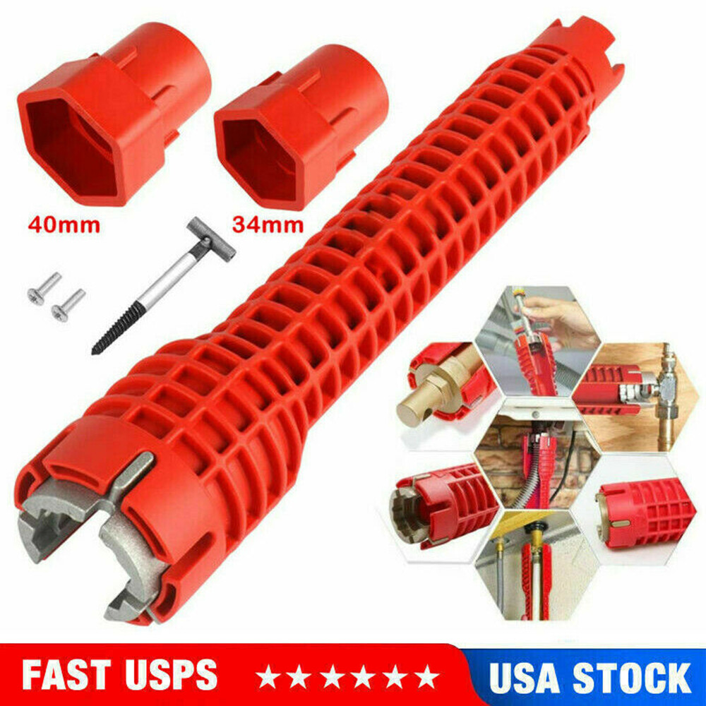 New 8in1 Faucet and Sink Installer Multi Tool Plumbing Repair Removal Tool US