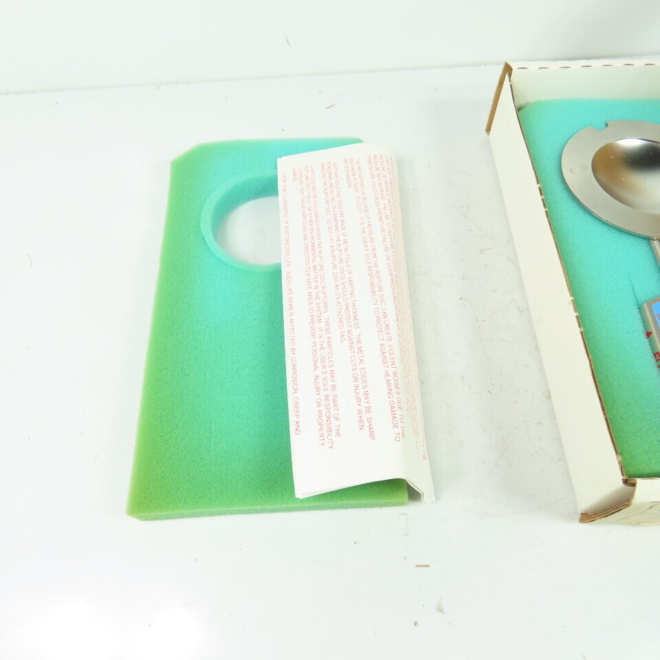 Continental Disk ULTRX (FS) 2″ Rupture Disk 316-316-316 87.5 PSIG @ 72-¦F
