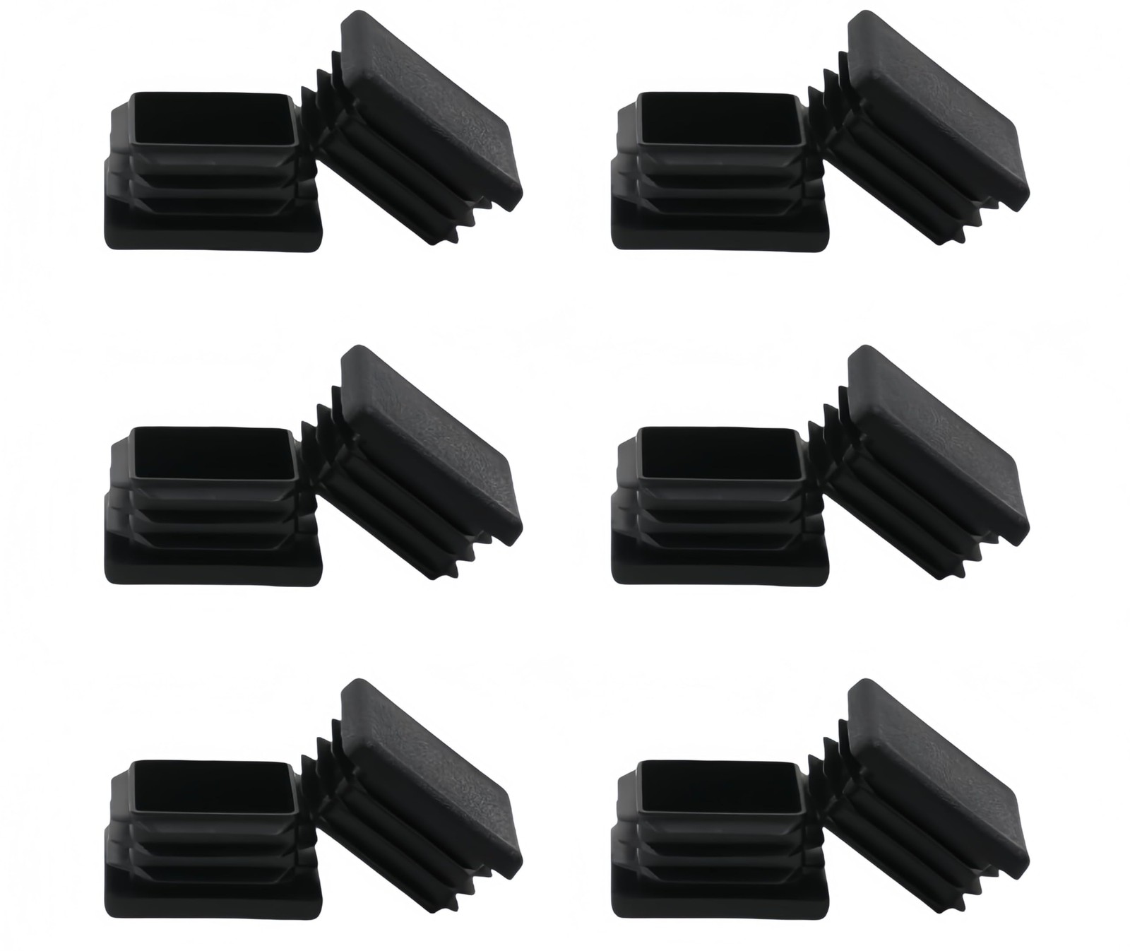 2 Inch 2×2 Square Tube End Cap Plastic Plugs 12Pack 2Inch 2×2 Square Tubing Plug