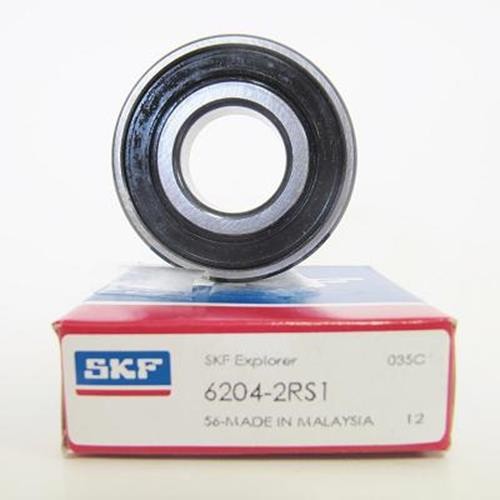 SKF SHIELDED BALL BEARING PART #6204-2RS1