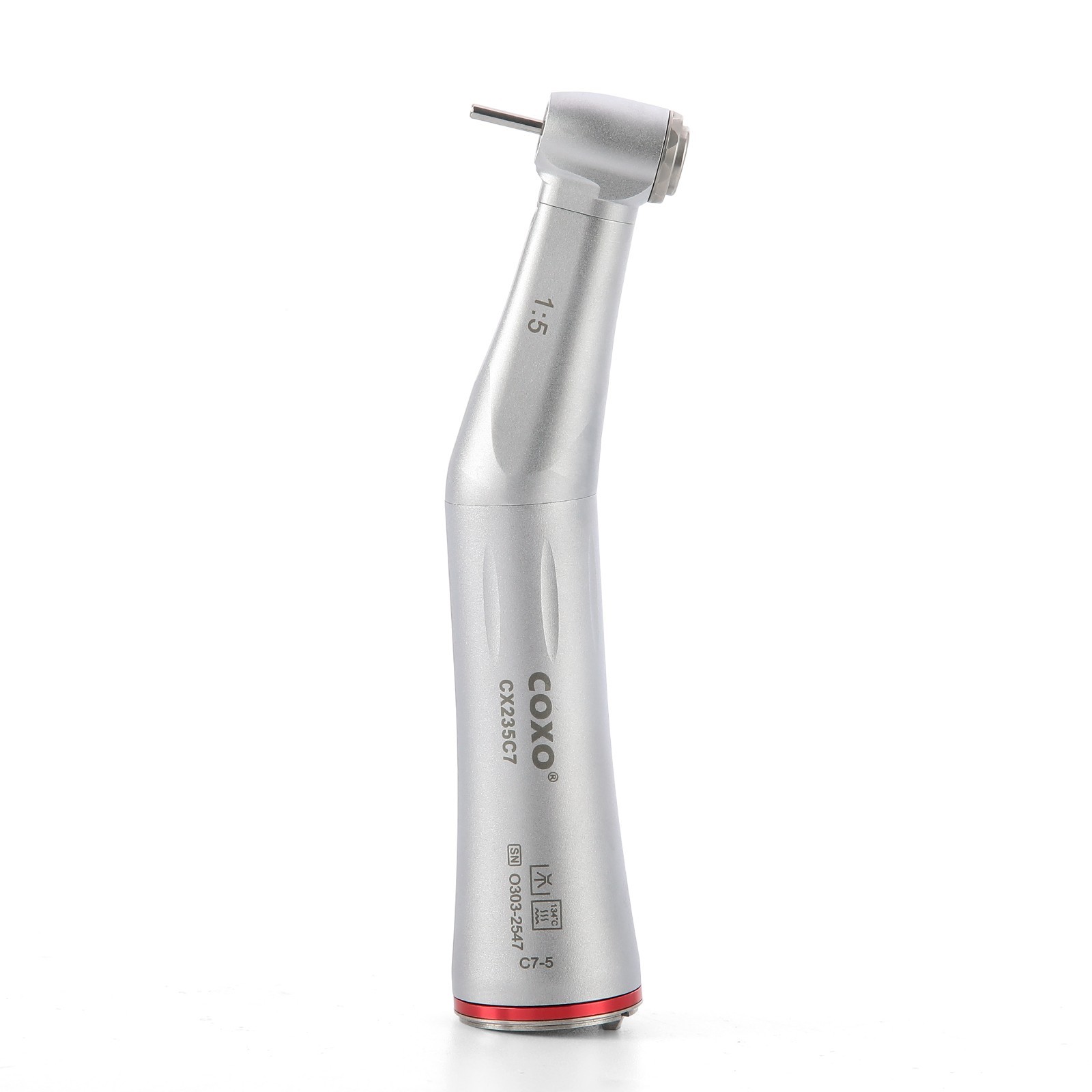 COXO Dental 1:5 LED Standard Head Contra Angle Handpiece /C-PUMA MASTER Motor