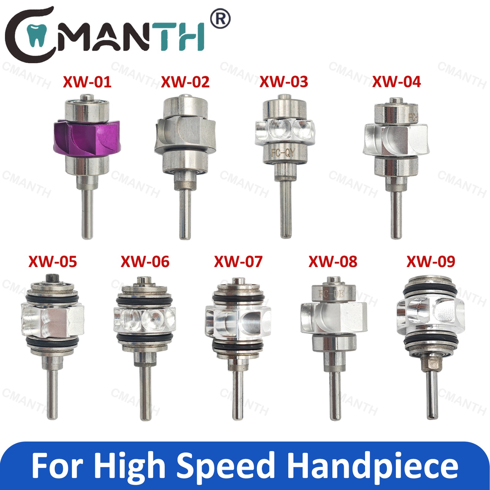 Dental Turbine Cartridge Replacement Air Rotor Fit For KAVO High Speed Handpiece