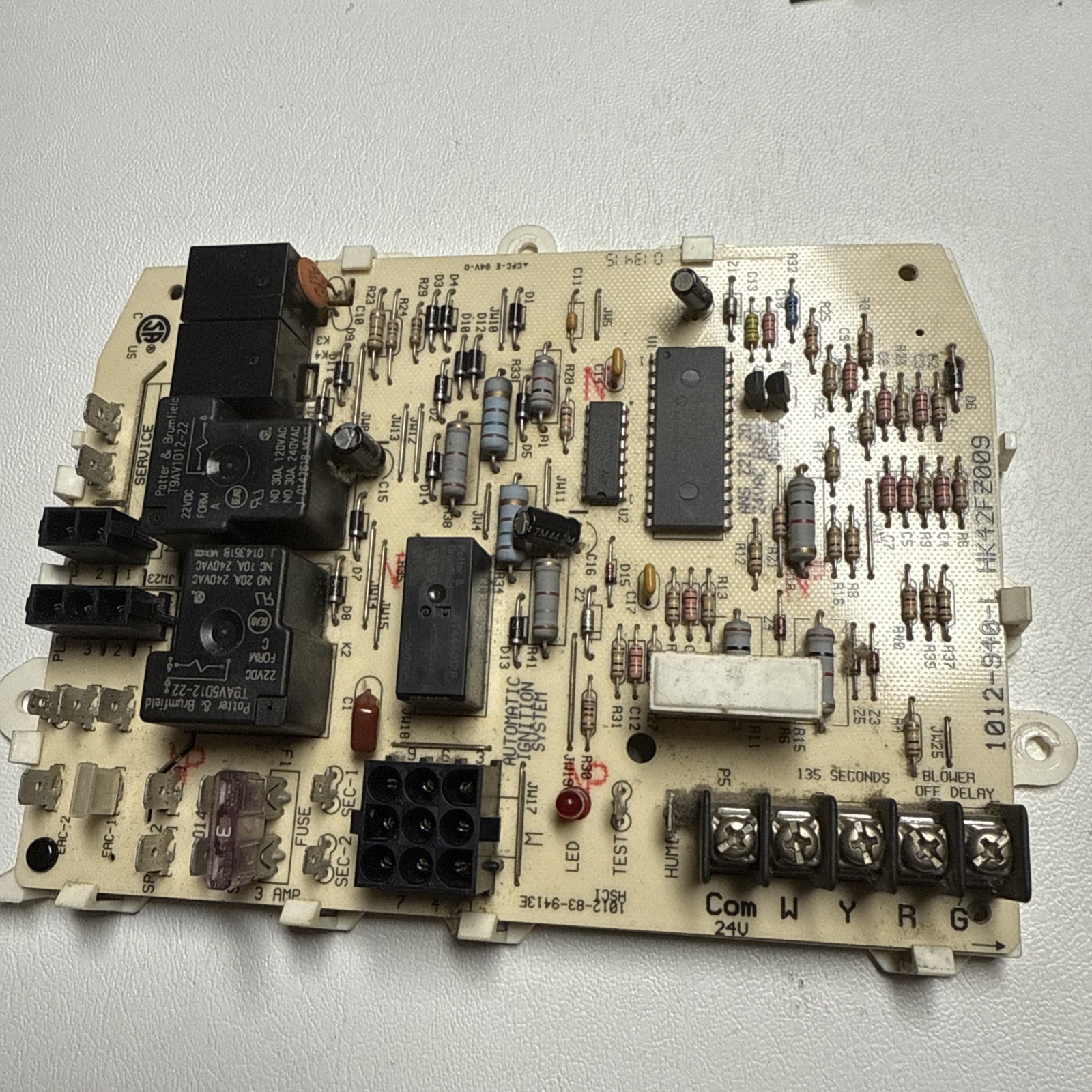 Carrier Bryant 1012-940-L Furnace Control Circuit Board HK42FZ009