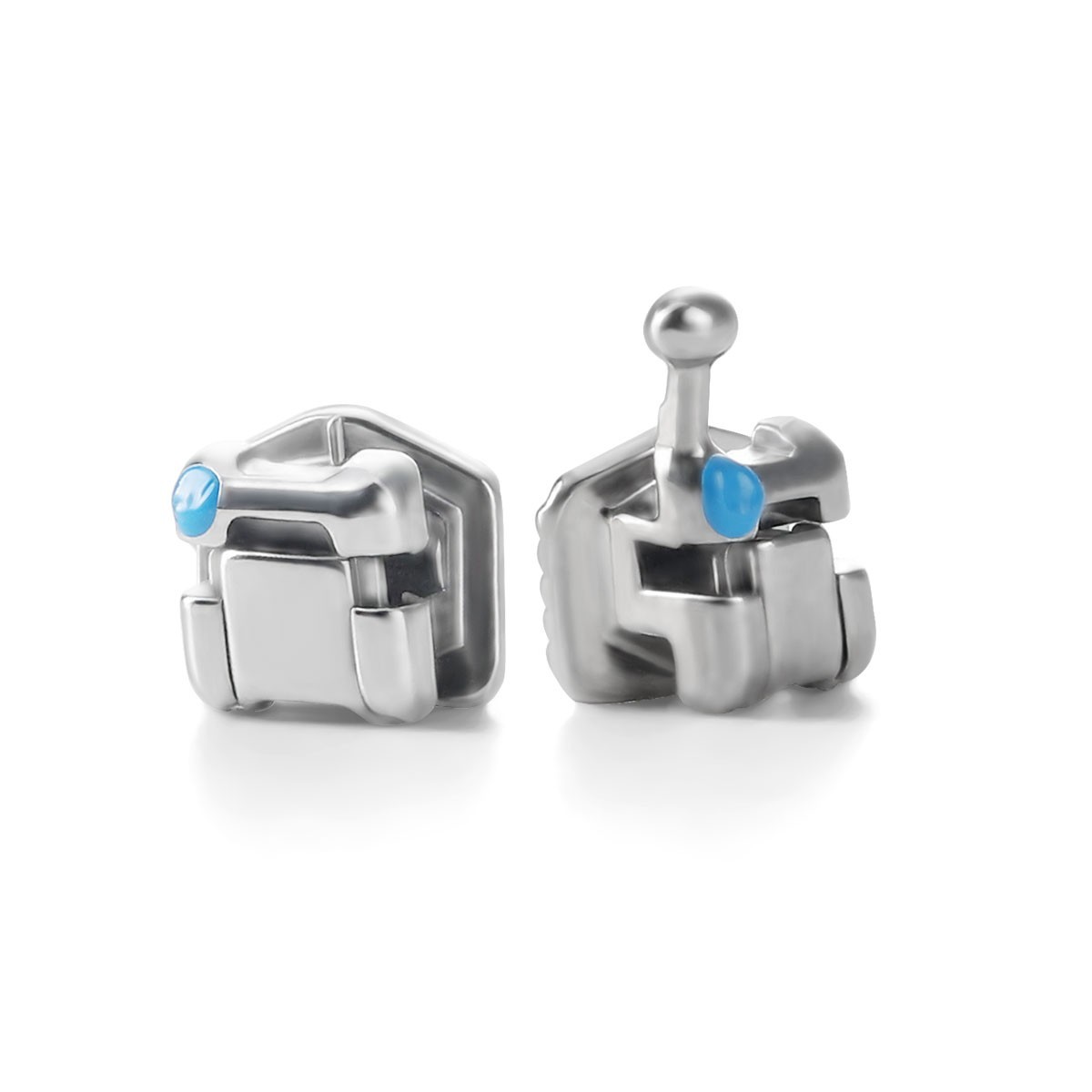 Dental Ortho MIM Monoblock Brackets Brace Self-Ligating MBT/Roth.022 3-4-5 Hooks