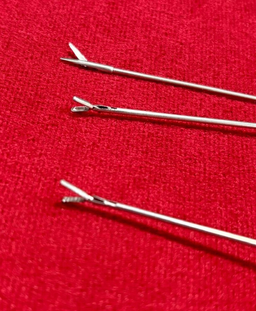 1Set-Laparoscopic Cystoscope Sheath Full Surgery Set 17FR & Graspers 5FR SS