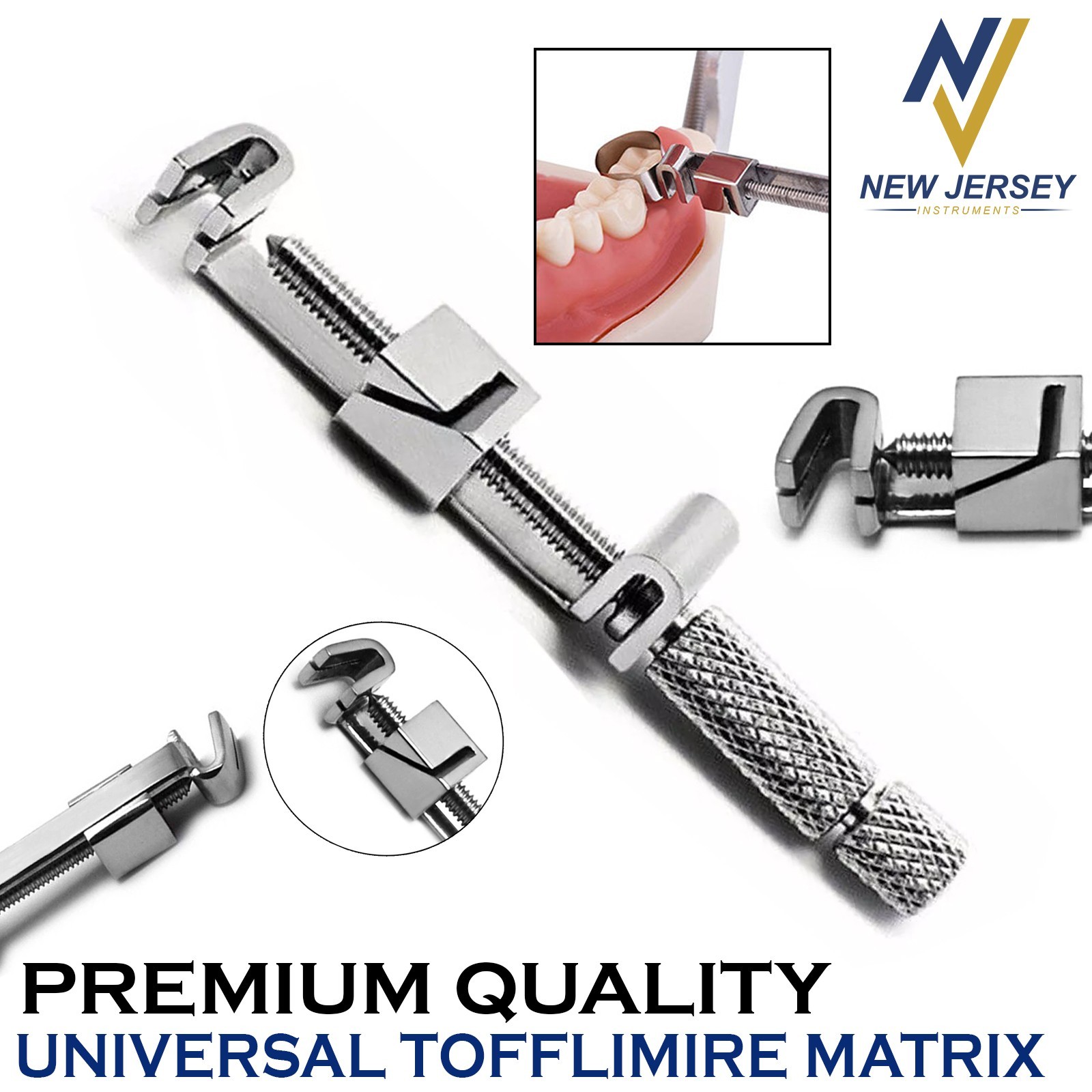 Universal Band Tofflemire Matrix Retainer Holder Amalgam Restorations Dentistry