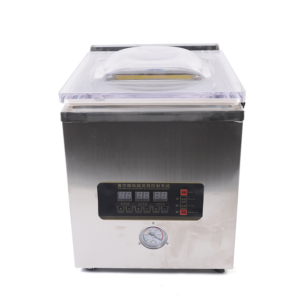 Vacuum Sealer 360W Commercial Food Chamber Vacuum Sealing Packing Machine 110V