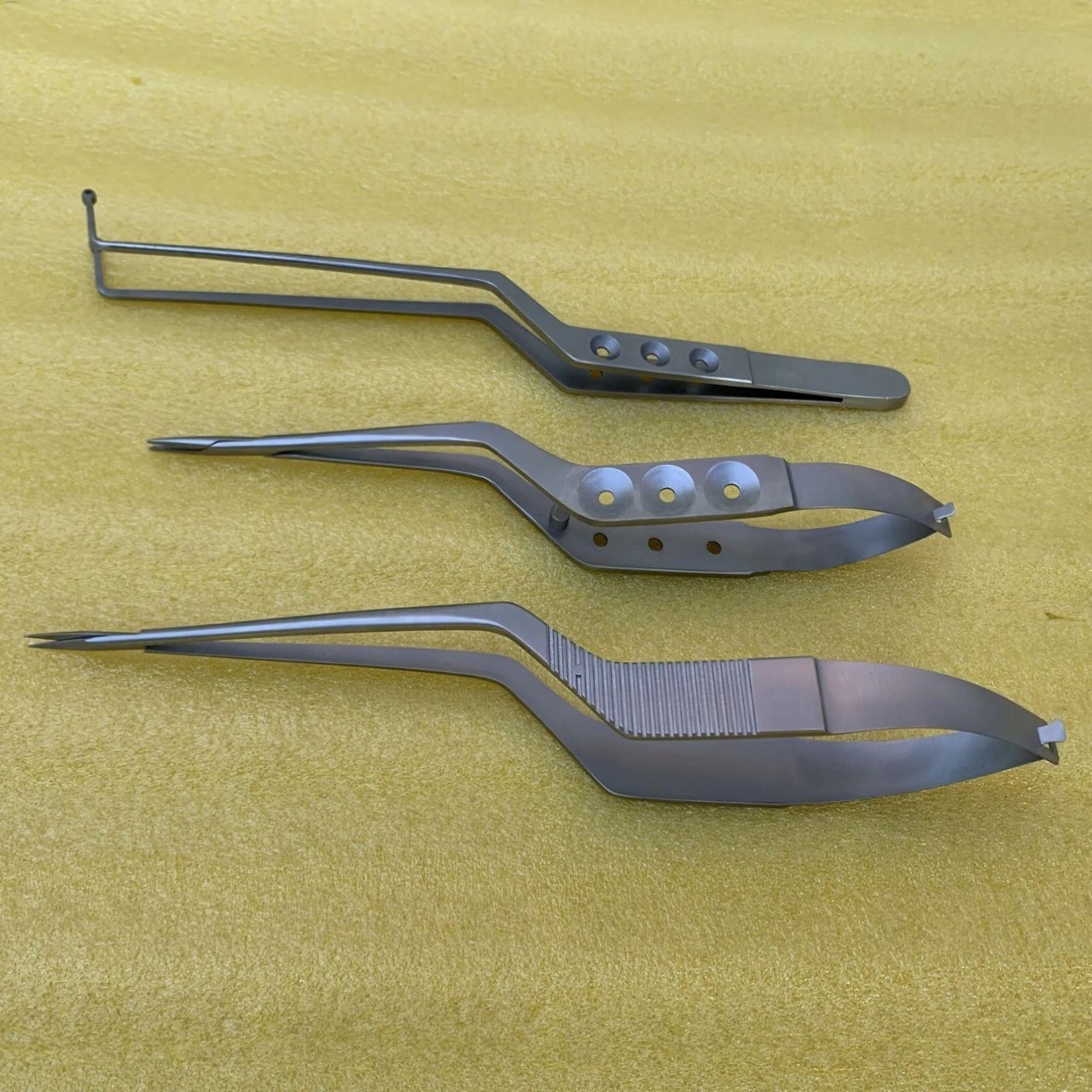 Microsurgery Instruments Needle Holder, Scissors, Forceps Plastic, Neurosurgery