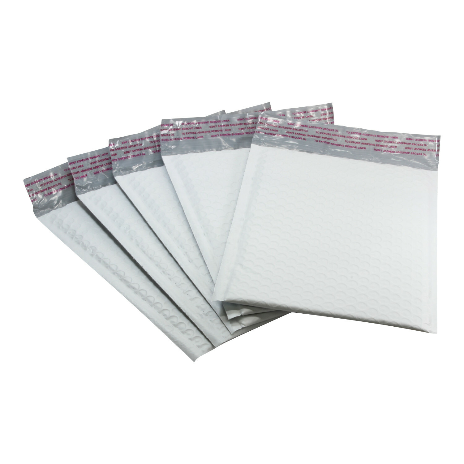 Rok 100 Pack 6″ X 9″ Shipping Gray White Envelope Poly Padded Bubble Mailers #0