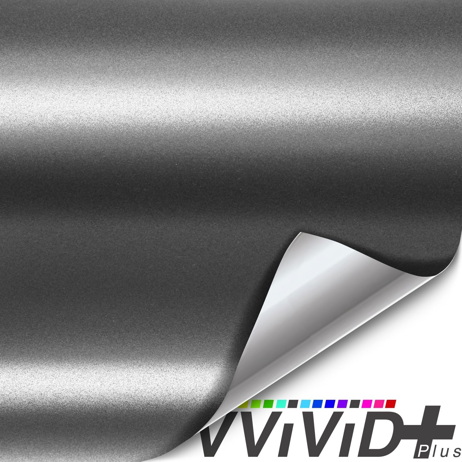 VViViD+ Ultra Deep Matte Metallic Charcoal Grey (1ft x 5ft) 1ft x 5ft