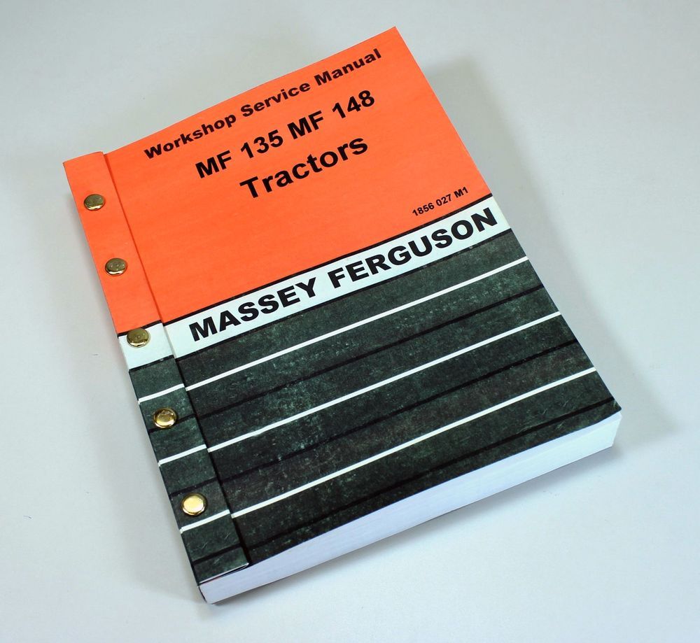 Massey Ferguson Mf 148 135 Tractor Service Repair Shop Manual Workshop Overhaul
