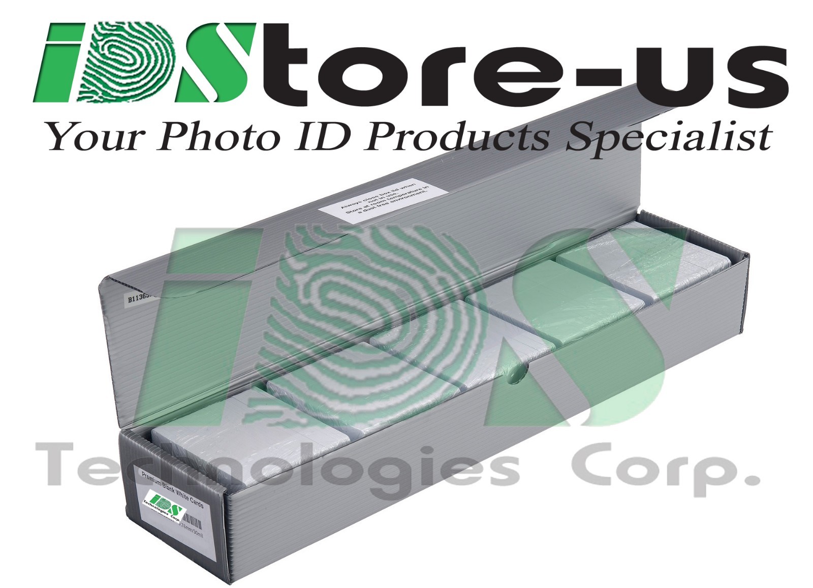 500 Blank White PVC Cards – CR80, 30 Mil, Plastic ID Cards, ** Free Shipping **