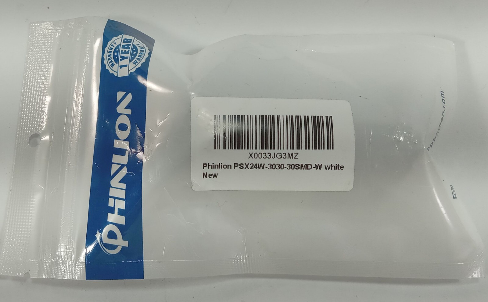 2 NEW PHINLION PSX24W-3030-30SMD WHITE LED FOG LIGHT BULBS NNB ***MAKE OFFER***
