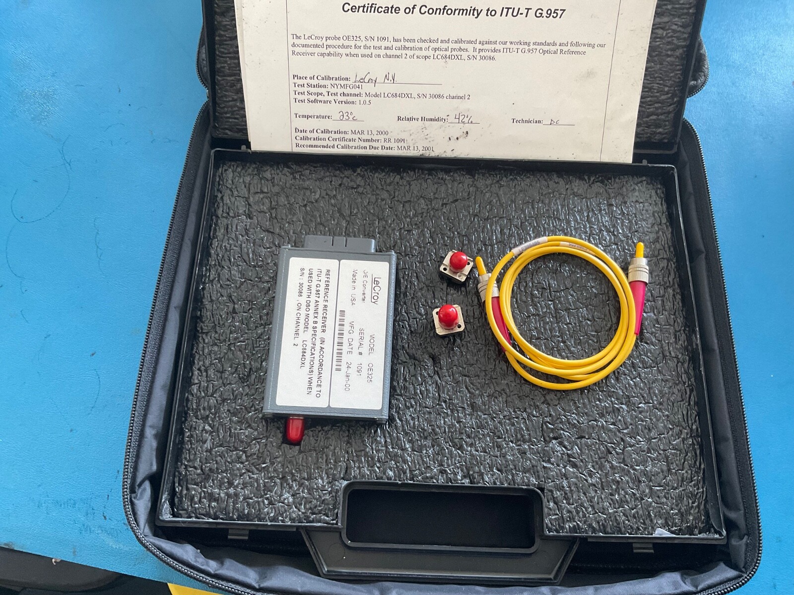 LeCroy OE 325 O/E Converter Adapter DC-1.5GHz w/AC Coupler