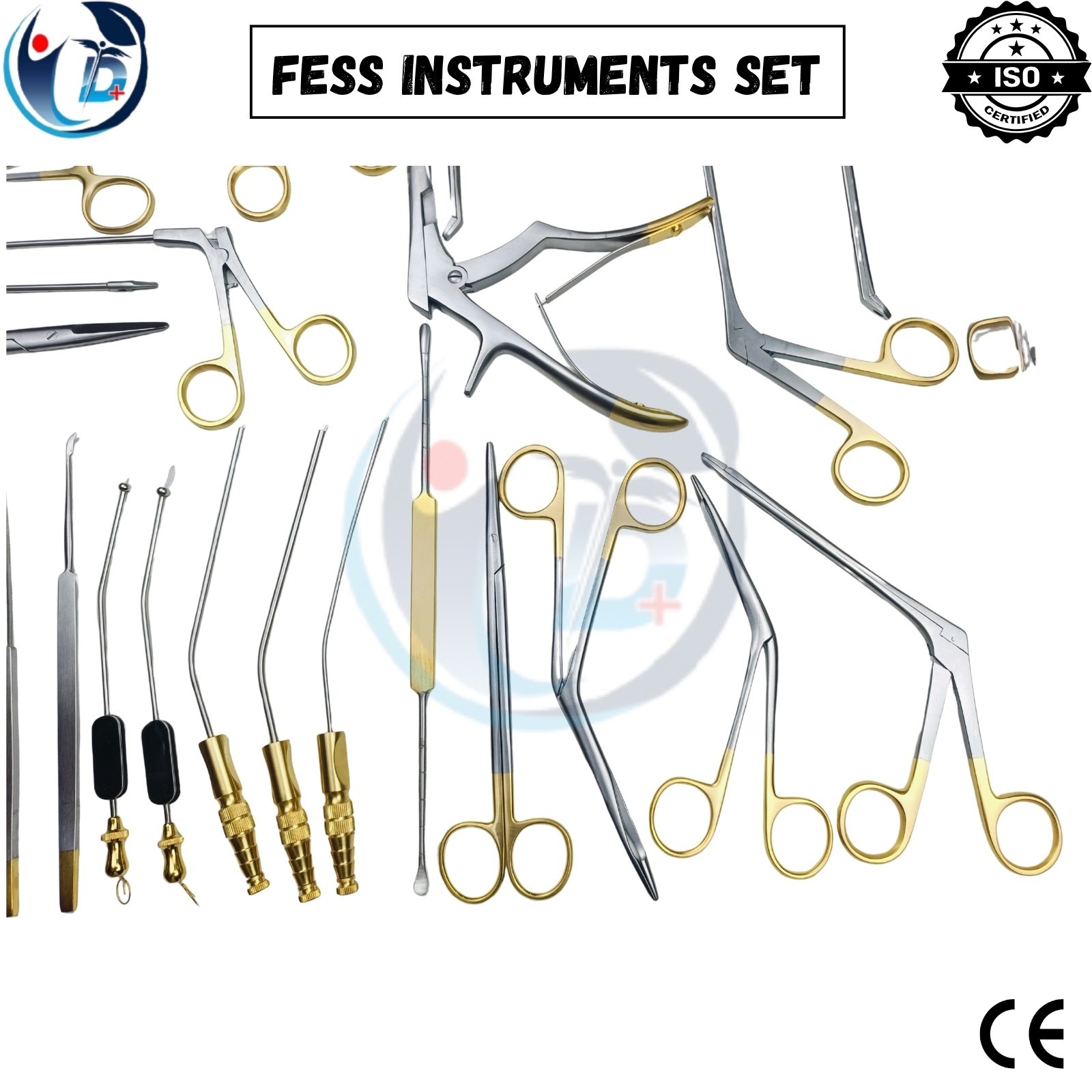 Fess Instruments Set Endoscopic Sinus Surgery ENT Instrument Set German Quality