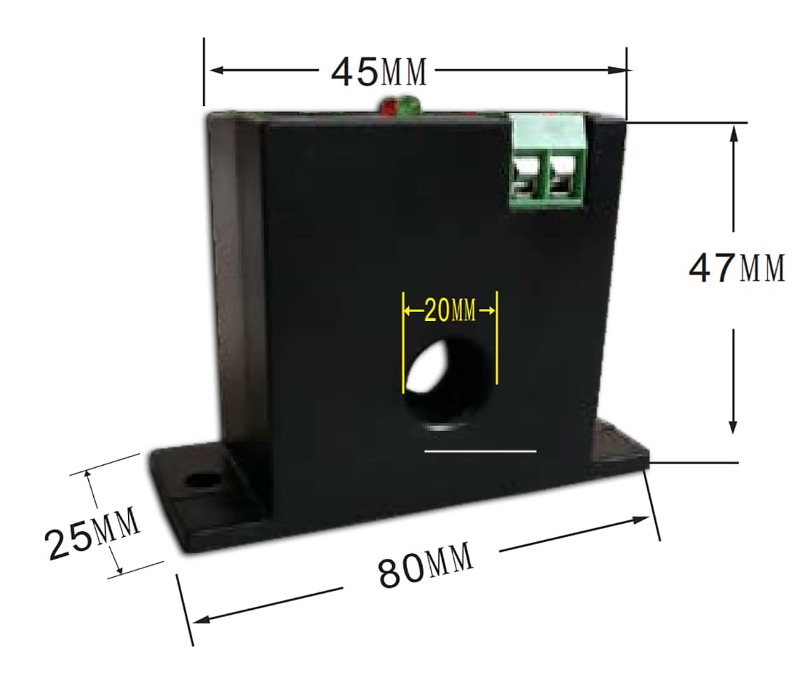 M3050 Current Sensing Relay AC Switch 030A Normally Open Amp Sensor Monitor