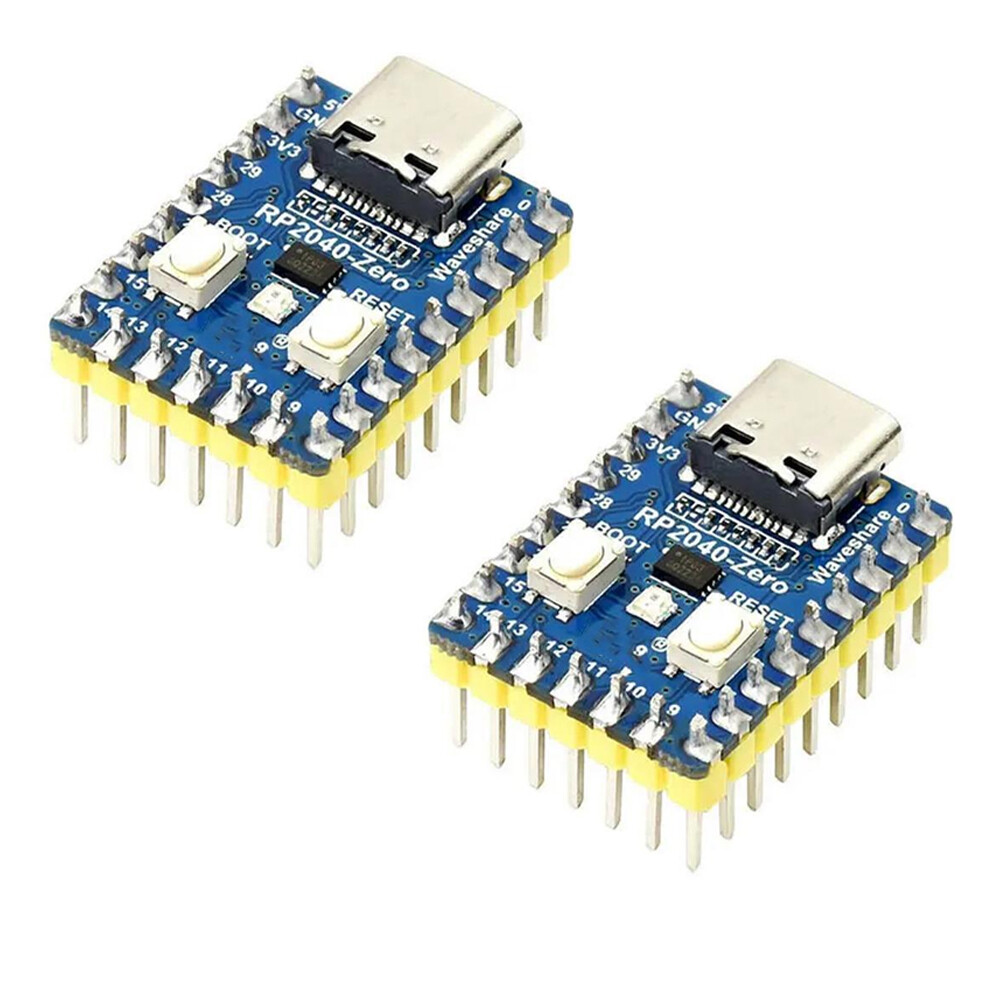 2PCS RP2040-Zero Pico-Like MCU Board Based On For Raspberry Pi Microcontroller