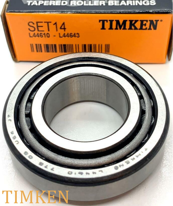 New Timken Set 14 (L44643/L44610) Cup & Cone Set Free Shipping & Return Metal