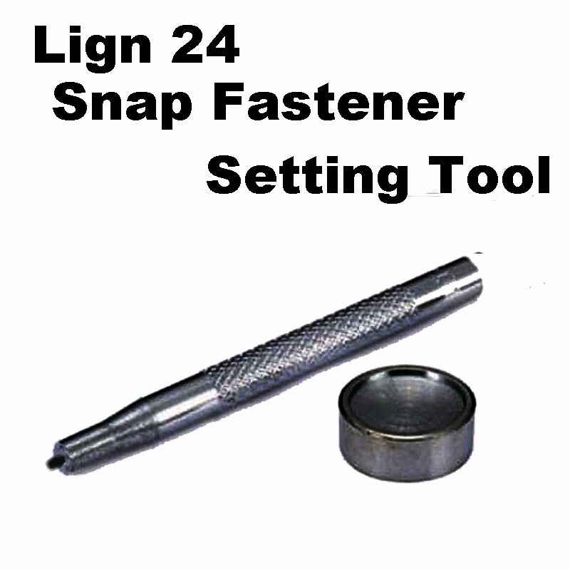 10 sets ~ FOR tHICK HEAVY DUTY MATERIAL Antique Brass SNAP Fastener KIT w/Tools