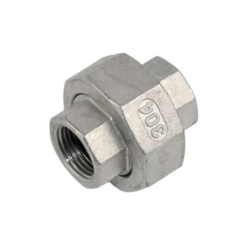 1/2″-2″ 1.5″ NPT Female threaded Union Coupling Pipe Fitting SS 304 US SHIPPING