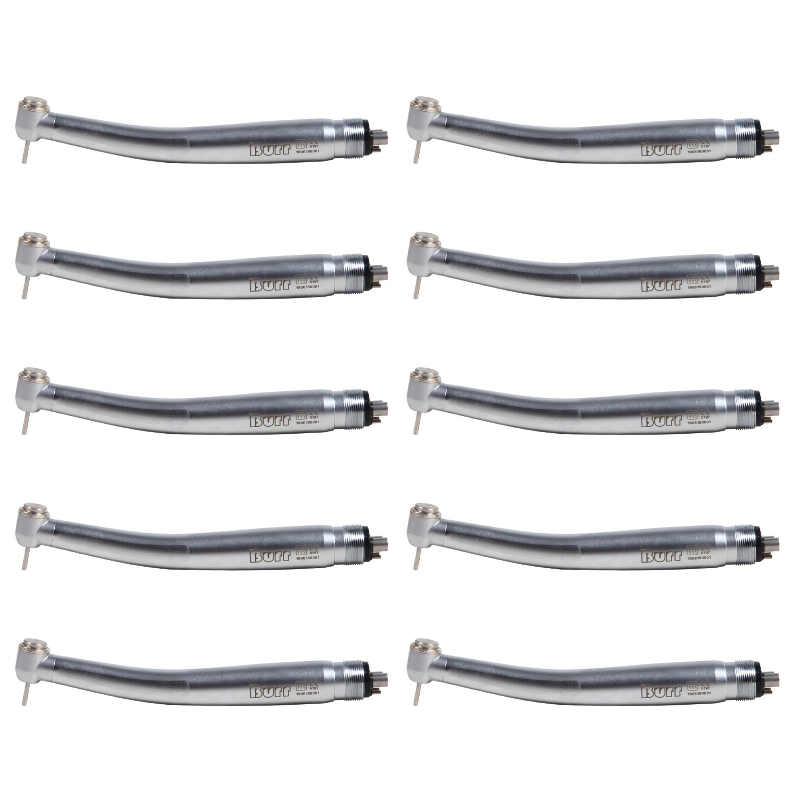 10X High Speed Handpiece 4 Holes Turbine 3-Spray U3BM Turbina Dental