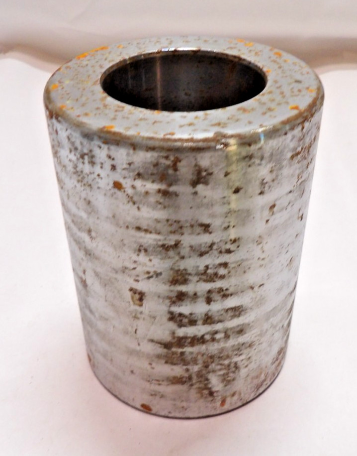 Steel Wheel 4″ X 3″ Bearings Needed Size 1.3/4″ X 2 Has Surface Rust