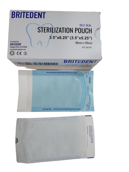 Self Seal Sterilization Pouches – Autoclave Sterilizer Bags 3.5 x 6.5 Tattoo