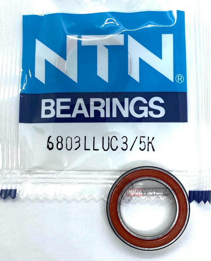 NTN 6803 LLU C3/5K BALL BEARING, RUBBER SEALED 6803 2RS 17x26x5mm