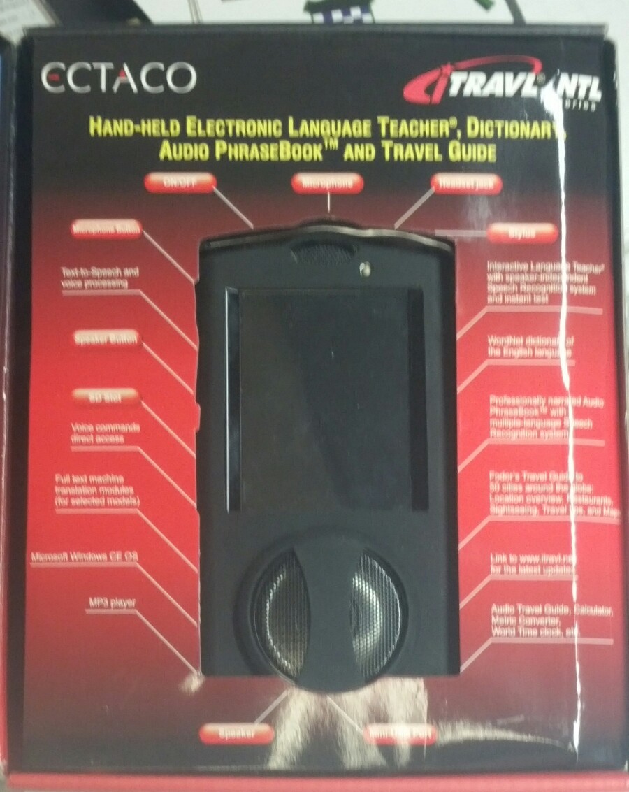 Ectaco iTravl TL-6 Handheld Electronic Language Teacher and Travel Guide Korean